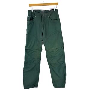 Kuhl Liberator Convertible Stealth Zip Off Hiking Pants/Shorts Men's 30x32 Green
